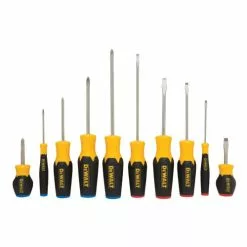 DeWALT DWHT62513 10-Piece Magnetic Tip Quad-Lobe Screwdriver Set