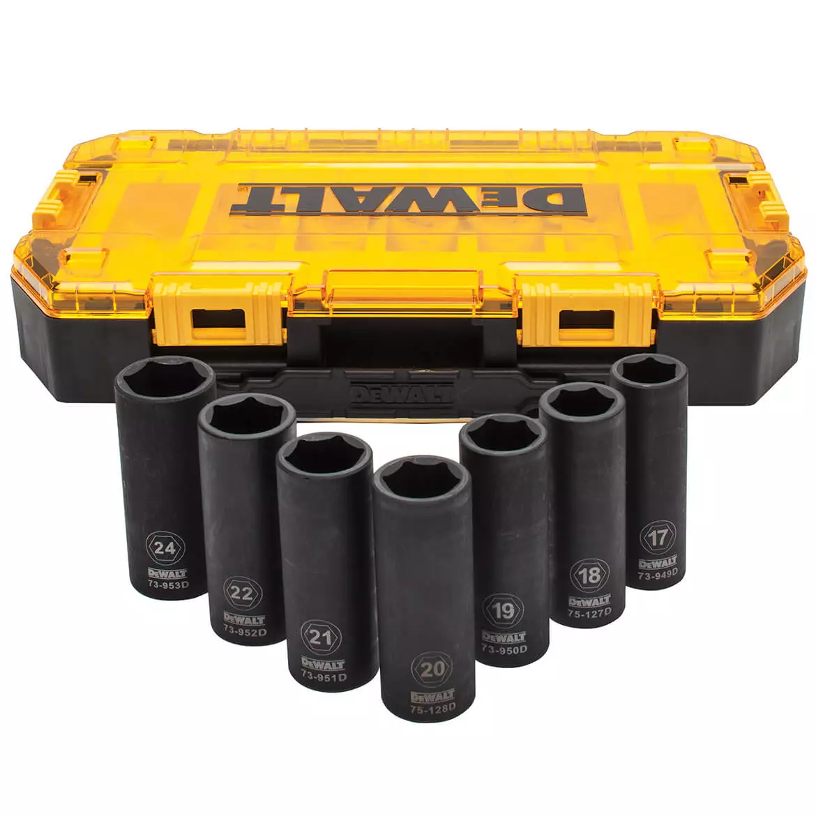 DeWALT DWMT74737 1/2-Inch Drive Deep Metric Impact Socket Set - 7pc 3 DeWALT DWMT74737 1/2-Inch Drive Deep Metric Impact Socket Set - 7pc