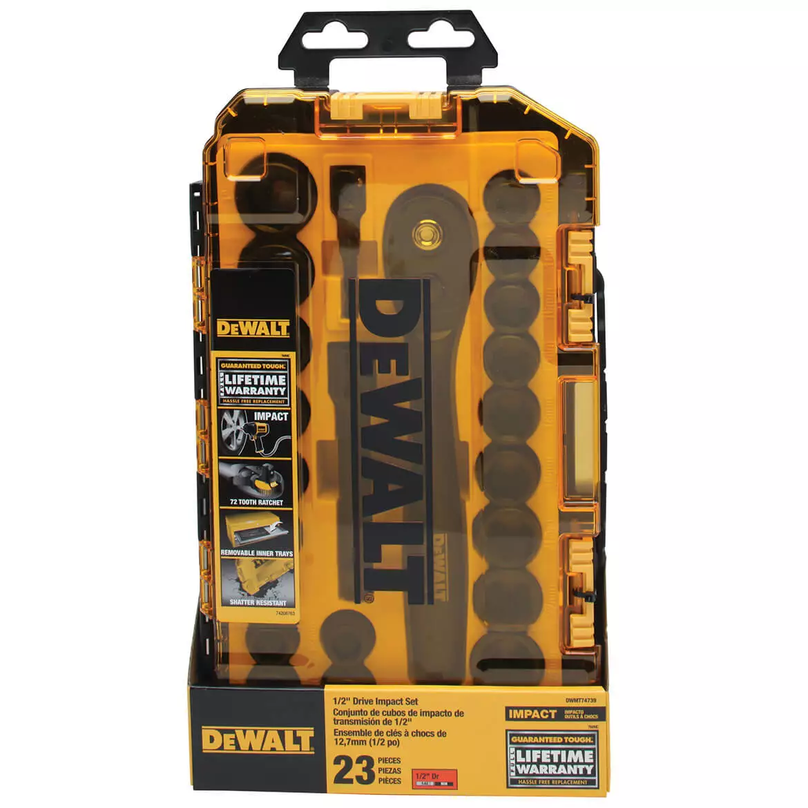 DeWALT DWMT74739 1/2-Inch Drive Combination Impact Socket Set - 23pc 4 DeWALT DWMT74739 1/2-Inch Drive Combination Impact Socket Set - 23pc