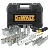 DeWALT DWMT81531 Durable Chrome SAE Quick Release Mechanics Tool Set - 84pc