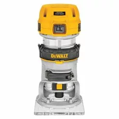 DeWALT DWP611 1.25HP Compact Premium VS Woodworking Router Tool - LED Lighted Tools & Equipment