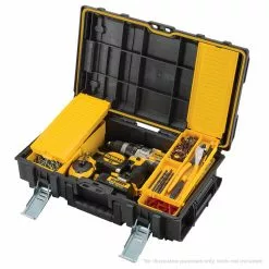 Tools & Equipment DeWALT DWST08130 TOUGHSYSTEM Anti-Rust Weather-Resistant Tool Box 8 Tools & Equipment DeWALT DWST08130 TOUGHSYSTEM Anti-Rust Weather-Resistant Tool Box