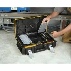 Tools & Equipment DeWALT DWST08201 TOUGHSYSTEM Case Tool Equipment Box - Small