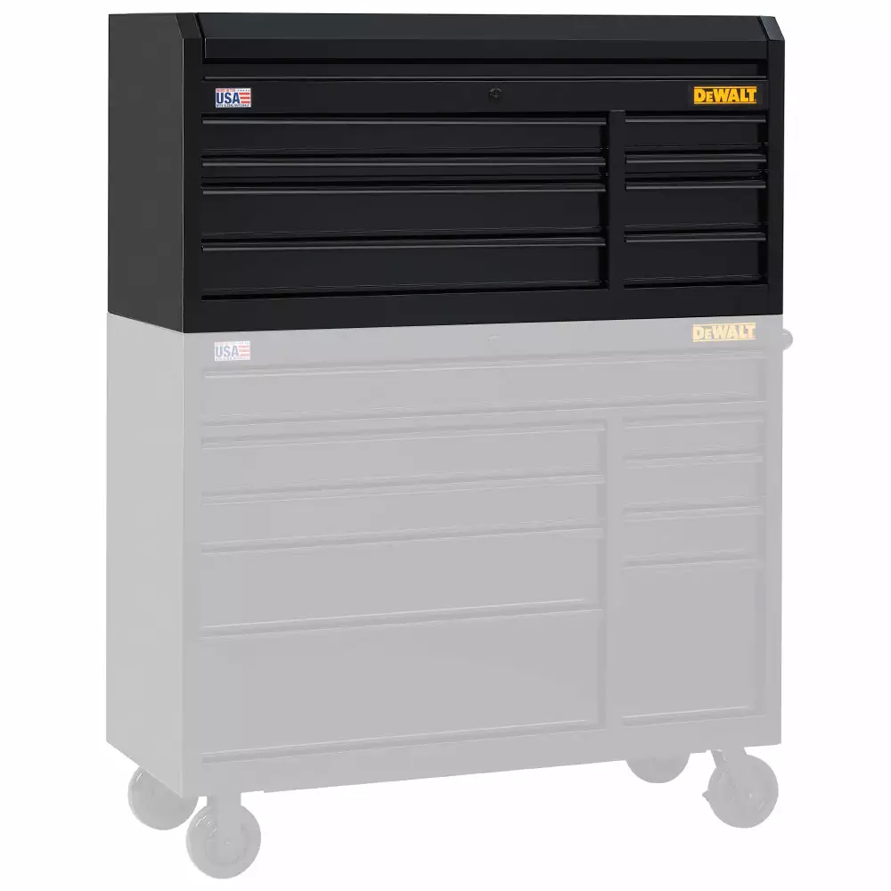 DeWALT DWST25182 52-Inch 900-Series 8-Drawer Storage Open Till Chest - Black 6 DeWALT DWST25182 52-Inch 900-Series 8-Drawer Storage Open Till Chest - Black