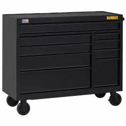 DeWALT DWST25294 52-Inch 900-Series 9-Drawer Rolling Storage Cabinet - Black