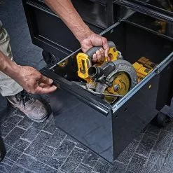 DeWALT DWST25294 52-Inch 900-Series 9-Drawer Rolling Storage Cabinet - Black