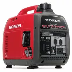 Gasoline Generators Honda EU2200i 121cc 2200-Watt 120-Volt Inverter Generator - Reconditioned