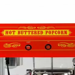 FunTime FT421CR 4oz Red Bar Table Top Popcorn Popper Maker Machine