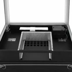 FunTime FT860CB 8oz Premium Black Popcorn Popper Machine Maker Cart Vintage Home Goods