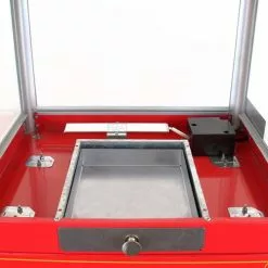 FunTime FT860CR 8oz Premium Red/Gold Popcorn Popper Machine Maker Cart Vintage