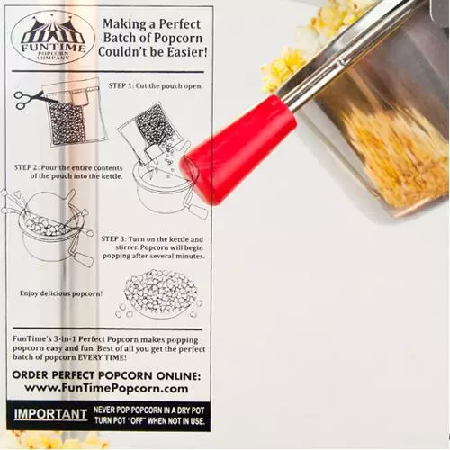 FunTime FT862CBG 8oz Black Popcorn Popper Machine Maker Cart Vintage Style 22 FunTime FT862CBG 8oz Black Popcorn Popper Machine Maker Cart Vintage Style