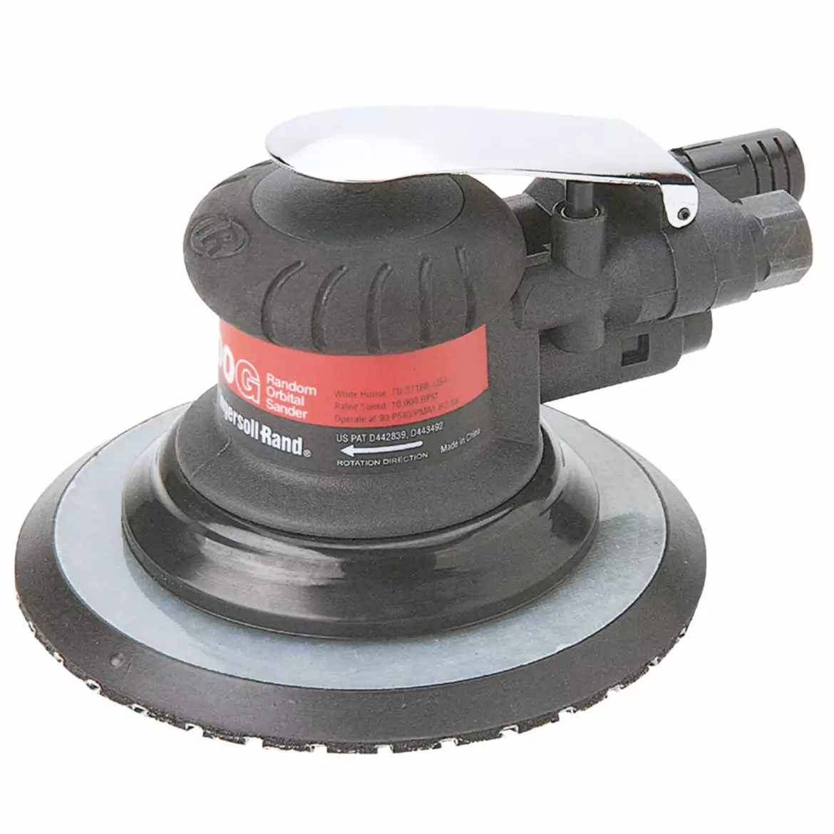 Ingersoll-Rand Ingersoll Rand 300G 6-Inch Composite Contoured Grip Random Orbital Air Sander Tools & Equipment 3 Ingersoll-Rand Ingersoll Rand 300G 6-Inch Composite Contoured Grip Random Orbital Air Sander Tools & Equipment