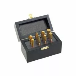 Ingersoll-Rand Ingersoll Rand 814TIN 9pc. Titanium Super Cut Carbide Grinding Burr Kit IR814TIN