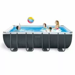 Pools Intex 26355EH 18 Foot X 9 Foot X 52 Inch Ultra XTR Metal Frame Pool W/ Pump