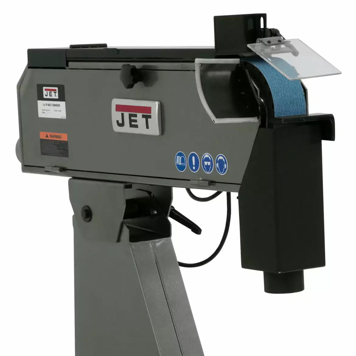JET BG-379-1 4-Hp 220V 3" X 79" Belt Grinder W/ Advanced Belt Tracking Tools & Equipment 4 JET BG-379-1 4-Hp 220V 3" X 79" Belt Grinder W/ Advanced Belt Tracking Tools & Equipment