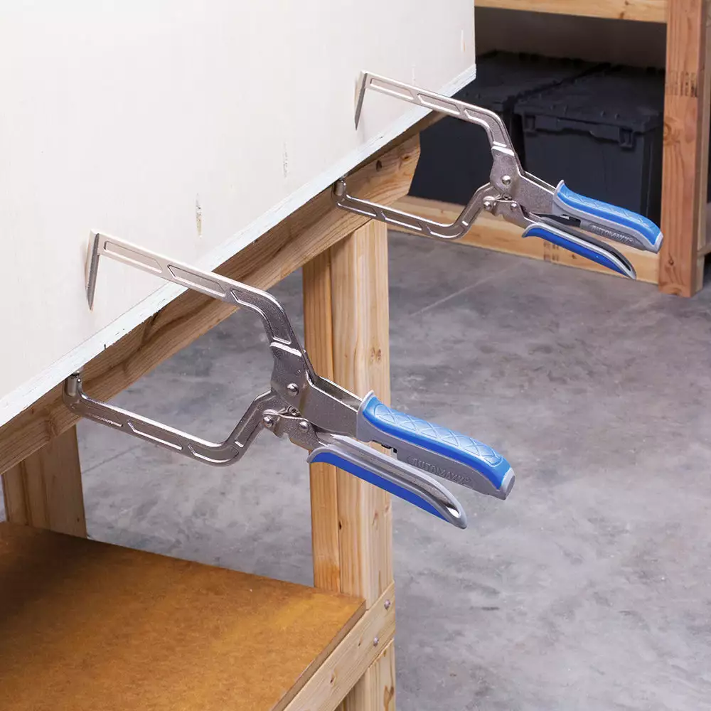 Kreg KHCRA 3-1/2-Inch Steel Pin Swiveling Pad Right Angle Clamp W/ Automaxx Tools & Equipment 6 Kreg KHCRA 3-1/2-Inch Steel Pin Swiveling Pad Right Angle Clamp W/ Automaxx Tools & Equipment