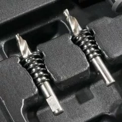 Klein 31873 Master Electricians Split Point Pilot Drill Bit Hole Cutter Kit -8pc Tools & Equipment 12 Klein 31873 Master Electricians Split Point Pilot Drill Bit Hole Cutter Kit -8pc Tools & Equipment