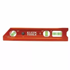 Tools & Equipment Klein 935RBLT 9-Inch 3-Vials Rare Earth Magnet Lighted Torpedo Billet Level
