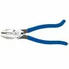 Klein D2139ST Hook Bend Plain Handle Knurled Jaw Ironworker Pliers Tools & Equipment