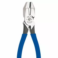 Klein D2139ST Hook Bend Plain Handle Knurled Jaw Ironworker Pliers Tools & Equipment