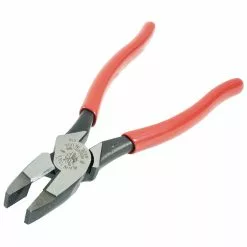 Klein HD20009NE 9-Inch Double Dipped High Leverage New England Side Cutters Tools & Equipment