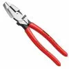 Tools & Equipment Knipex 09 01 240 9-Inch 64-HRC Chrome High Leverage Linesman Head Pliers