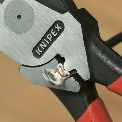 Tools & Equipment Knipex 09 01 240 9-Inch 64-HRC Chrome High Leverage Linesman Head Pliers