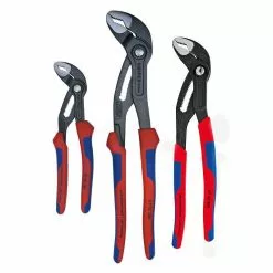 Knipex 9K 00 80 05 US 180, 250, And 300mm Comfort Grip Cobra Set - 3pc