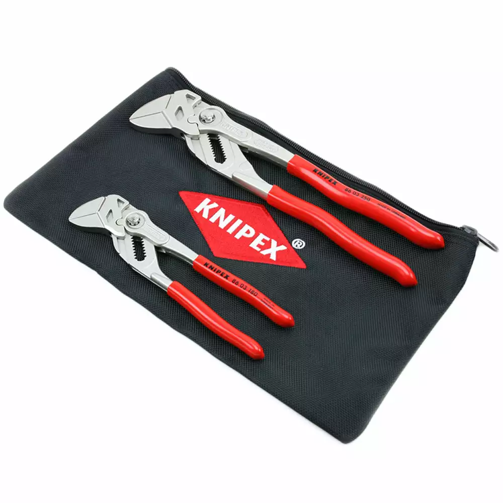 Knipex 9K 00 80 109 US 7, 10-Inch Pliers Wrench Keeper Pouch Set - 2pc Tools & Equipment 3 Knipex 9K 00 80 109 US 7, 10-Inch Pliers Wrench Keeper Pouch Set - 2pc Tools & Equipment