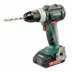Metabo 602316520 18-Volt 2.0Ah Lithium-Ion Brushless Hammer Drill/Driver Kit Tools & Equipment