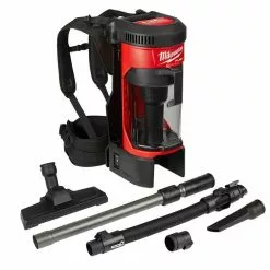 Tools & Equipment Milwaukee 0885-20 M18 FUEL 18V 3-in-1 Cordless Backpack Vacuum - Bare Tool