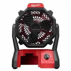 Tools & Equipment Milwaukee 0886-20 M18 18V 2,350-Rpm Adjustable Jobsite Fan W/Adapter - Bare Tool