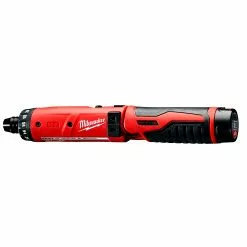 Milwaukee 2101-22 M4 4V 1/4-Inch Hex Screwdriver W/ Batteries Tools & Equipment