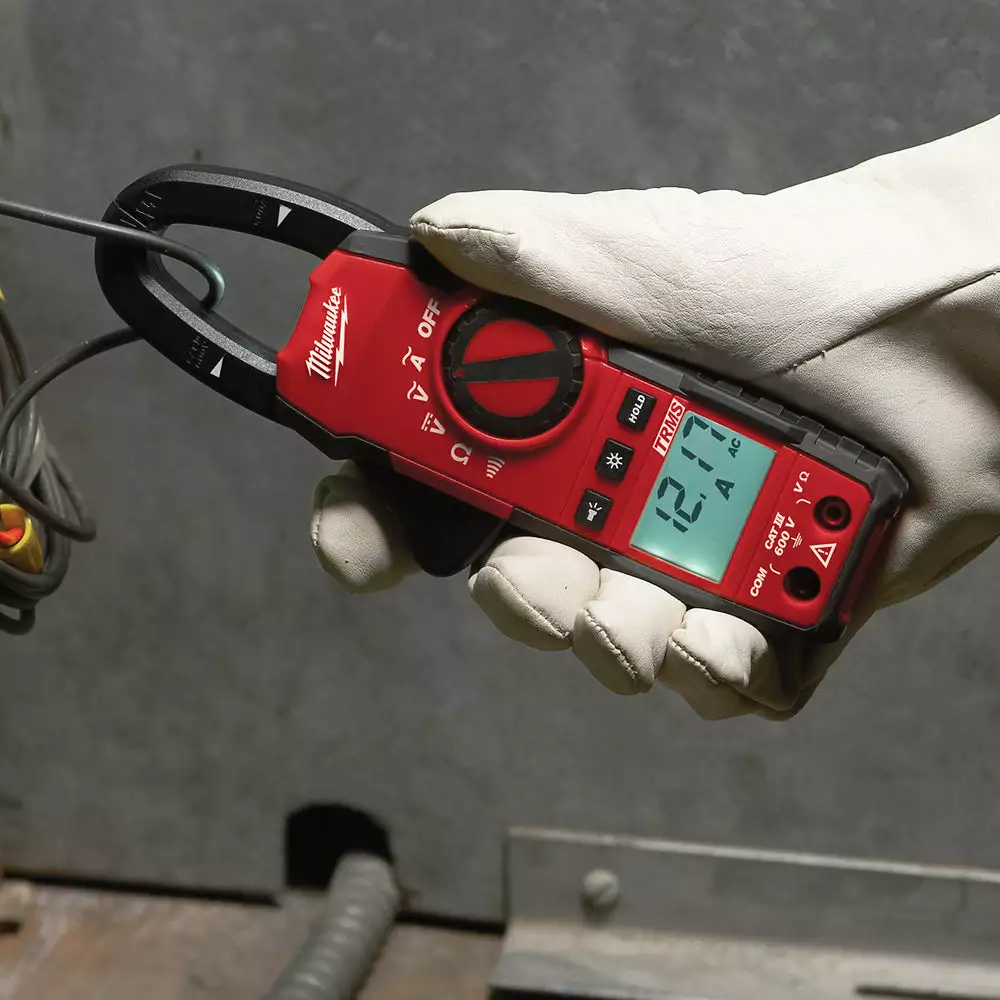 Milwaukee 2235-20 400-Amp 600Vs General Purpose Thin Jaw Clamp Meter Tools & Equipment 10 Milwaukee 2235-20 400-Amp 600Vs General Purpose Thin Jaw Clamp Meter Tools & Equipment