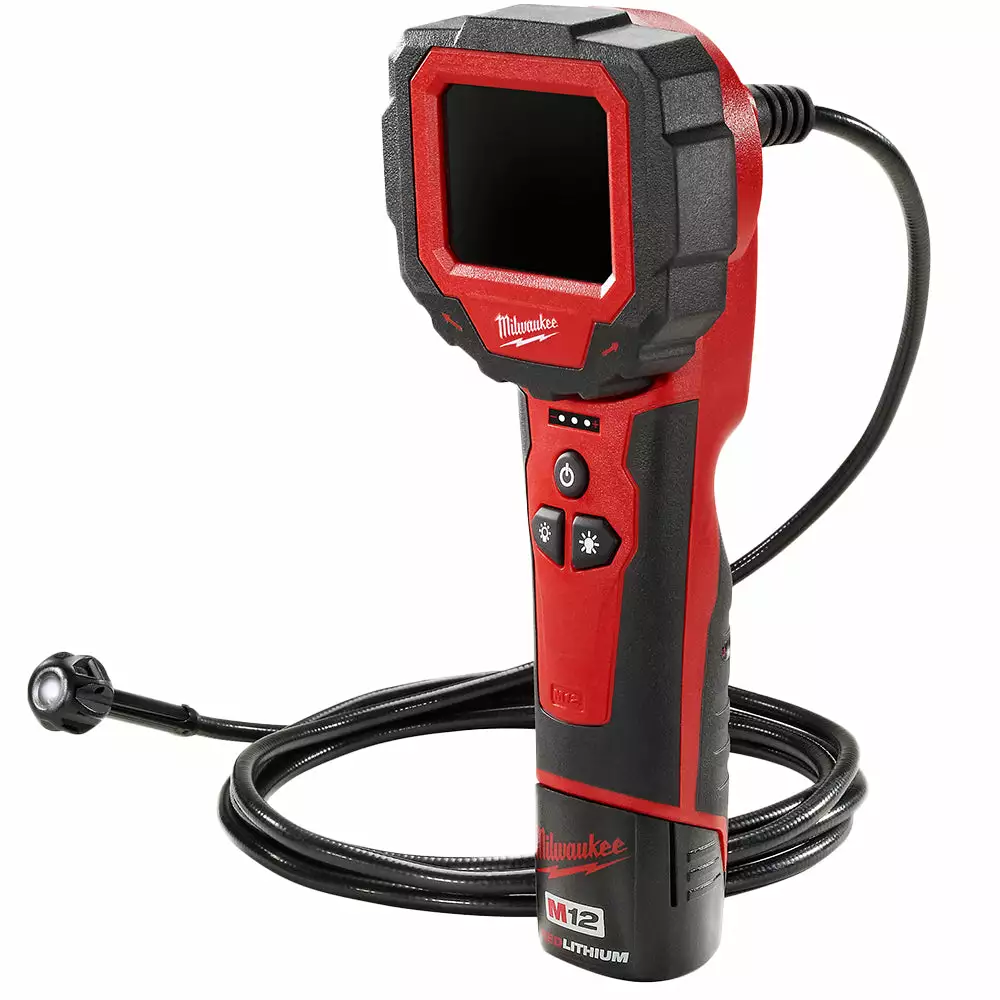 Milwaukee 2314-21 M12 12V 9mm Camera Lense Digital Inspection Camera Kit 8 Milwaukee 2314-21 M12 12V 9mm Camera Lense Digital Inspection Camera Kit