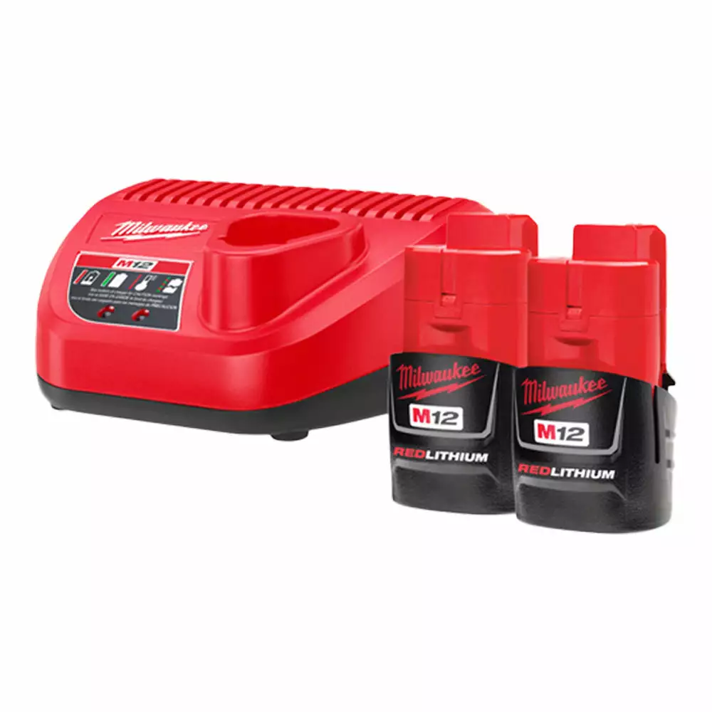 Milwaukee 2401-22 M12 12V 1/4-Inch Hex Screwdriver Kit Tools & Equipment 8 Milwaukee 2401-22 M12 12V 1/4-Inch Hex Screwdriver Kit Tools & Equipment