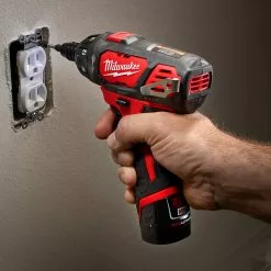 Milwaukee 2401-22 M12 12V 1/4-Inch Hex Screwdriver Kit Tools & Equipment 16 Milwaukee 2401-22 M12 12V 1/4-Inch Hex Screwdriver Kit Tools & Equipment