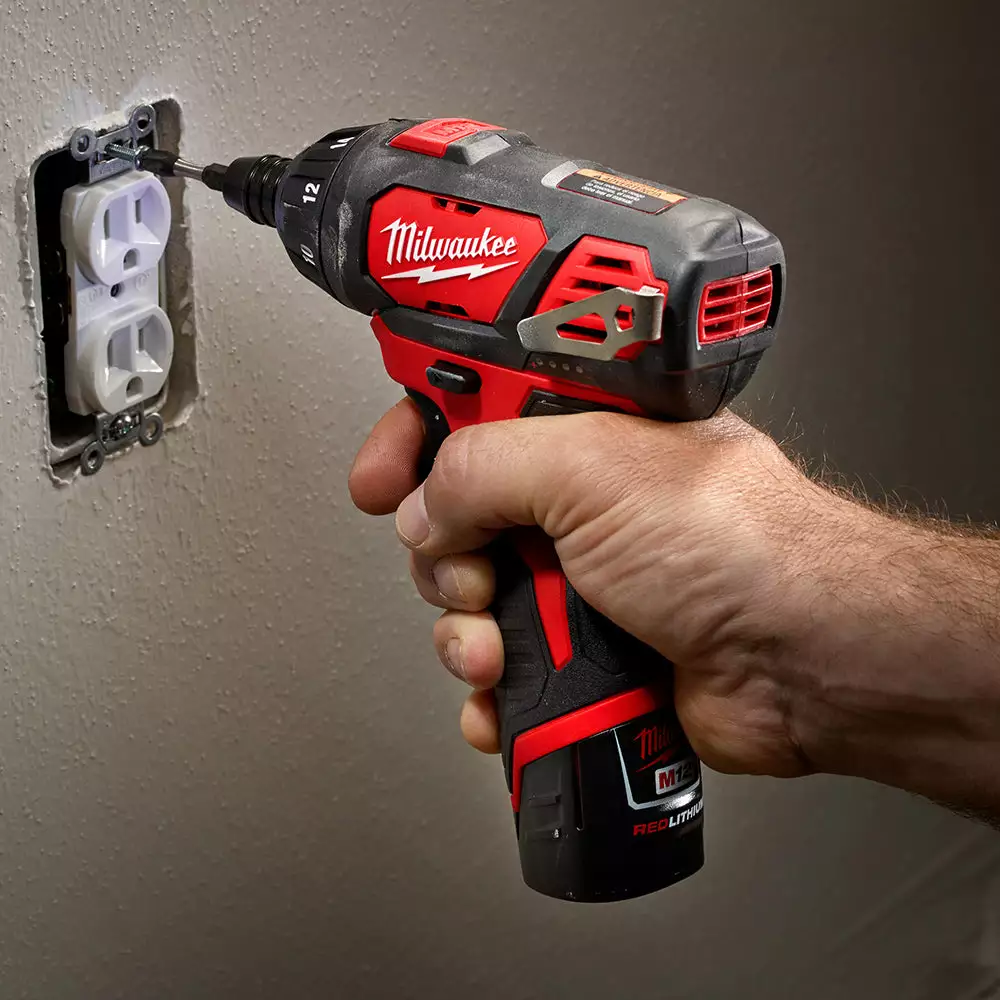 Milwaukee 2401-22 M12 12V 1/4-Inch Hex Screwdriver Kit Tools & Equipment 9 Milwaukee 2401-22 M12 12V 1/4-Inch Hex Screwdriver Kit Tools & Equipment