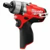 Tools & Equipment Milwaukee 2402-20 M12 FUEL 12V 1/4" Hex 2-Speed Screwdriver W/Clip - Bare Tool