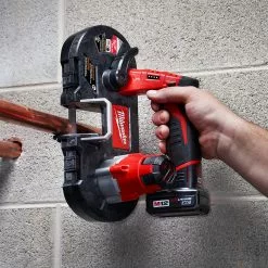 Tools & Equipment Milwaukee 2429-21XC M12 12V Sub-Compact Band Saw Kit 15 Tools & Equipment Milwaukee 2429-21XC M12 12V Sub-Compact Band Saw Kit