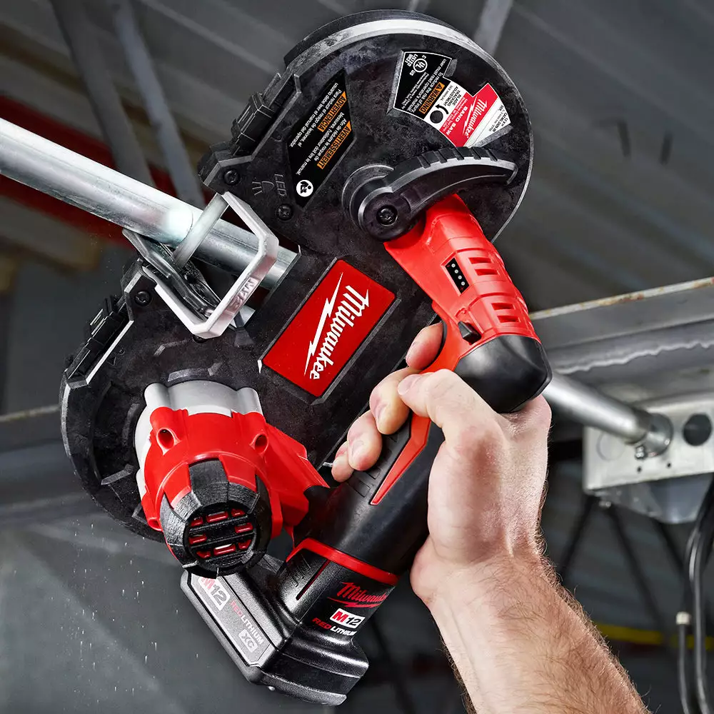 Tools & Equipment Milwaukee 2429-21XC M12 12V Sub-Compact Band Saw Kit 9 Tools & Equipment Milwaukee 2429-21XC M12 12V Sub-Compact Band Saw Kit