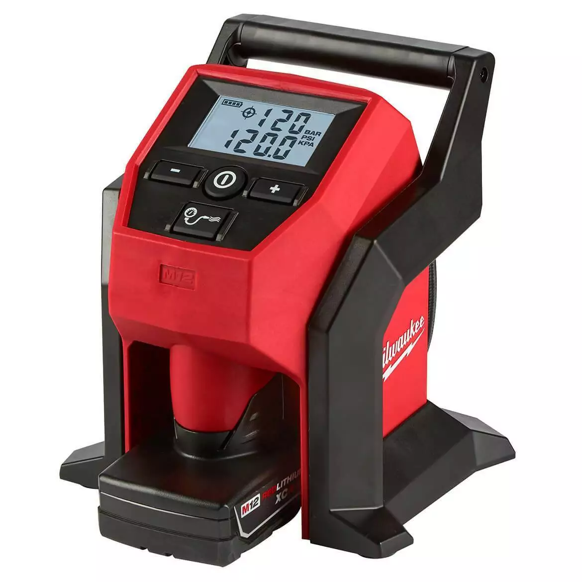 Milwaukee 2475-21XC M12 12V 4.0Ah Cordless Compact Inflator Kit Tools & Equipment 3 Milwaukee 2475-21XC M12 12V 4.0Ah Cordless Compact Inflator Kit Tools & Equipment