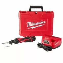 Milwaukee 2488-21 M12 12V Cordless Pivoting Head Soldering Iron Kit