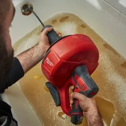 Milwaukee 2571-21 M12 12V 25-Foot Cable Hybrid Cordless Drain Snake Kit Tools & Equipment 15 Milwaukee 2571-21 M12 12V 25-Foot Cable Hybrid Cordless Drain Snake Kit Tools & Equipment