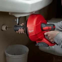 Milwaukee 2571-21 M12 12V 25-Foot Cable Hybrid Cordless Drain Snake Kit Tools & Equipment 16 Milwaukee 2571-21 M12 12V 25-Foot Cable Hybrid Cordless Drain Snake Kit Tools & Equipment