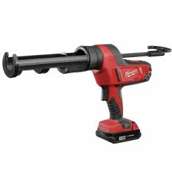 Tools & Equipment Milwaukee 2641-21CT M18 18V 10-Ounce Caulk And Adhesive Gun Kit W/ Rod