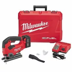 Milwaukee 2737-21 M18 FUEL 18V Heavy Duty Cordless D-Handle Jig Saw Kit