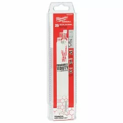 Tools & Equipment Milwaukee 48-00-8787 9-Inch 14-Tpi Durable SAWZALL Metal Cutting Blade - 25pk