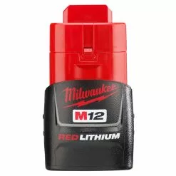 Milwaukee 48-11-2401 M12 12V 1.4Ah REDLITHIUM Compact Ergonomic Battery