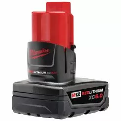 Milwaukee 48-11-2460 M12 12V 6.0 Amp Lithium-Ion Cordless Battery Pack Tools & Equipment